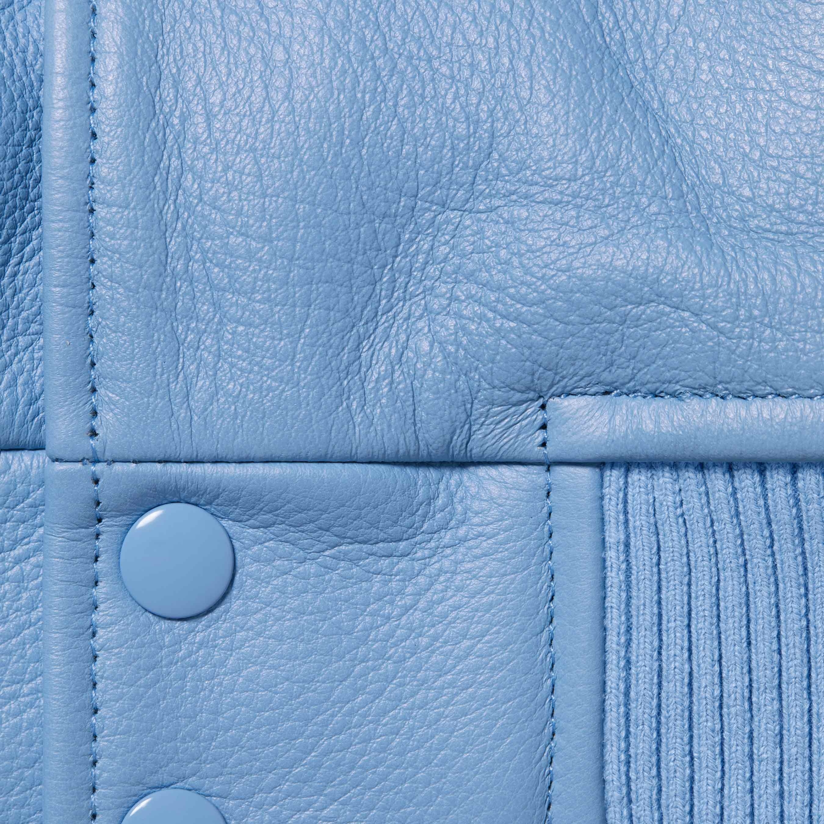 GORE-TEX Infinium WINDSTOPPER® Leather Varsity Jacket view 9